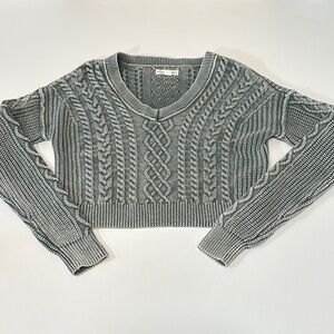 AEROPOSTALE WOMENS CROPPED SWEATER